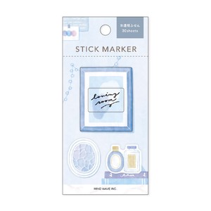 Sticky Notes Loving Room Translucent Stick Markers Blue