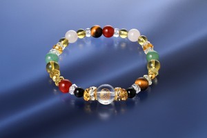 Genuine Stone Bracelet Crystal Colorful