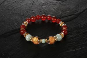 Gemstone Bracelet Crystal Key Chain