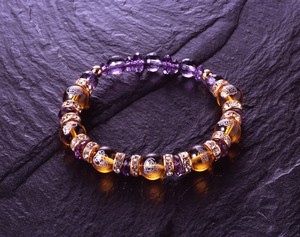Gemstone Bracelet Crystal Seven Deities Of Good Luck