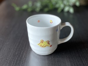 日本製　窯元直送　干支 子ども食器・マグカップ【寅（とら）】
