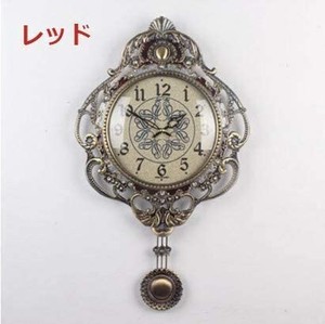 掛け時計 真珠飾りオーロラR（電波/非電波 2種類）
