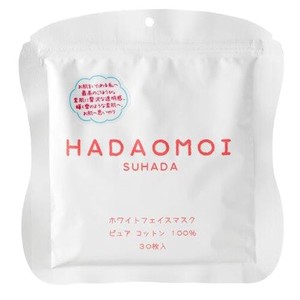 HADAOMOI　ホワイト　フェイスマスク　30枚入（フェイスマスク）