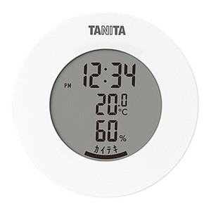 タニタ(TANITA) 〈温湿度計〉デジタル温湿度計 TT-585-WH(ホワイト)