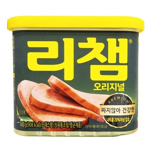 韓国食品 東遠 リチャム 340g  韓国人気缶詰 塩分控えめ スパム