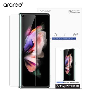 araree 【 Galaxy Z Fold3 5G フィルム 】 SUB CORE フロントディスプレイ用 強化ガラス フィルム