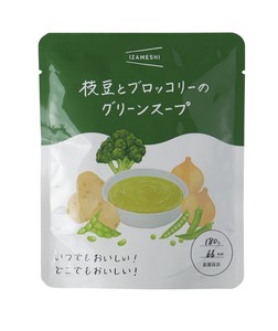 IZAMESHIスープ　枝豆とブロッコリーのグリーンスープ