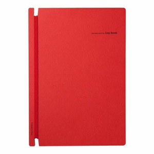 名刺ファイル　Log book（ログブック）【赤】ステーショナリー　日本製