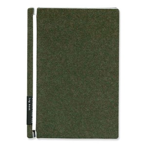 Business Card Holder book felt Folder Green Made in Japan
