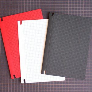 自分でカスタムできるノートブックSara book専用カスタムパーツ（grid/方眼）日本製