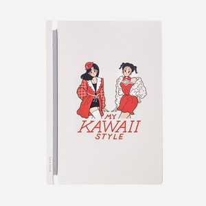 自分でカスタムできるノートブックSara book　KAWAII Projectコラボ/SANLEMO 日本製