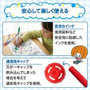Marker/Highlighter Sign Pen M SAKURA CRAY-PAS 6-colors