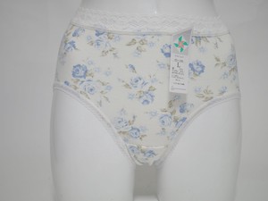 Panty/Underwear Floral Pattern Stretch Made in Japan