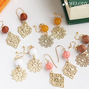 Clip-On Earrings Earrings Jewelry Clear Made in Japan