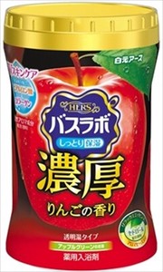 白元　HERSバスラボボトル　濃厚りんごの香り600g 【 入浴剤 】