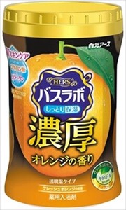 白元　HERSバスラボボトル　濃厚オレンジの香り600g 【 入浴剤 】