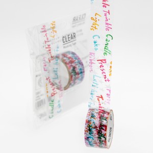 Washi Tape Space Word Craft