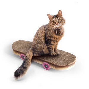 Cat Scratch Skateboard（ｽｹｰﾄﾎﾞｰﾄﾞ）猫用 爪とぎ インテリア