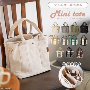 Tote Bag 2Way Mini-tote Ladies'