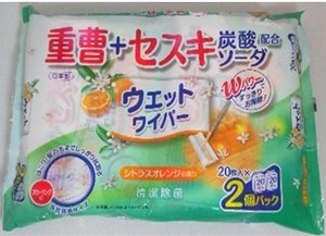KIREI楽々 ウエットワイパー(シトラスオレンジの香り）20枚× 2P