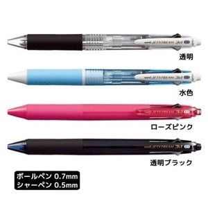 【ボールペン】JET STREAM 多機能ペン3＆1 ボール径0.7mm 芯径0.5mm PC樹脂