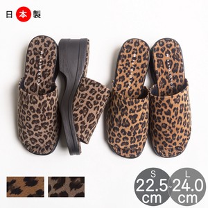 Mules Leopard Print Lightweight Made in Japan Autumn/Winter
