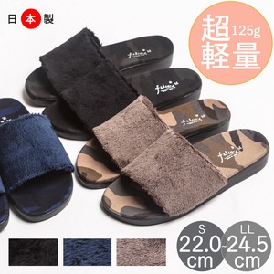 日本製 ファーサンダル ボア 秋冬 サンダル  / 靴 レディースサンダル 婦人靴