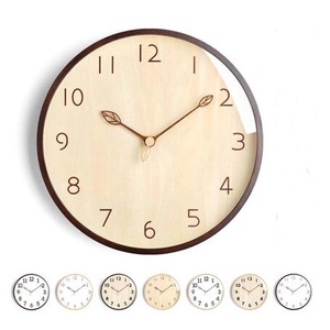 壁掛け時計 時計 掛け時計 ウォールクロック 北欧風 木製 円形0926STL130