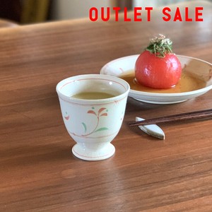 アウトレット 湯呑  ゆのみ 湯飲み コップ アジアン 和食器 赤絵 カフェ cafe 日本製 美濃焼