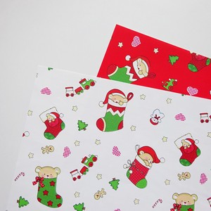 Medium Paper Wrapper Christmas Bear 50 x 70cm