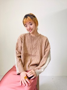 Sweater/Knitwear Color Palette Pullover Ribbed Knit