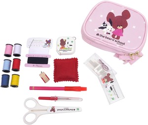 Sewing Set Pouch The Bear's School Pink