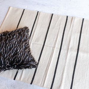 Kitchen Mat Stripe black 80 x 140cm