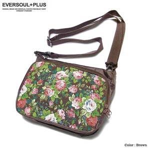 Shoulder Bag Crossbody Lightweight Floral Pattern
