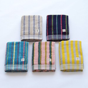 Imabari towel Bath Towel Stripe Bath Towel Made in Japan
