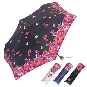 晴雨兼用傘　紫外線予防　UVカットUV対策　花柄レディース用傘　日傘・折畳傘