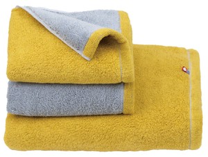 Imabari towel Hand Towel Gray Face Mimosa Made in Japan