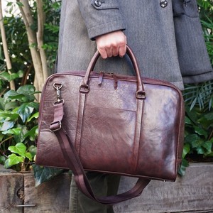 Shoulder Bag Cattle Leather Lightweight 2-way 3-colors