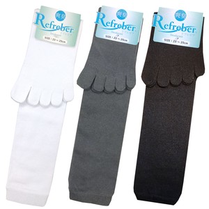Knee High Socks Anti-Odor Plain Color Socks Simple