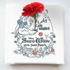 白雪姫のIKEBANA 一輪挿し インテリア雑貨 アートパネル ディズニープリンセス  IKE-DSNY-2106-44