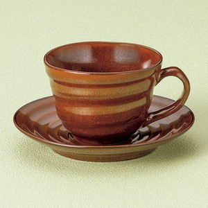 ≪メーカー取寄≫鉄赤コーヒー碗
