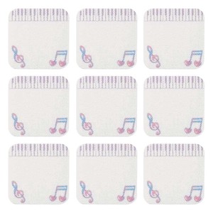 Name Label Sticker Series Music Note