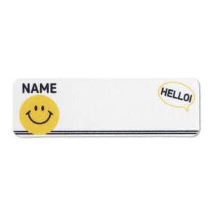 Name Label Sticker Face