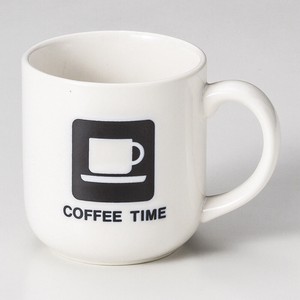 Mug White Coffee Time