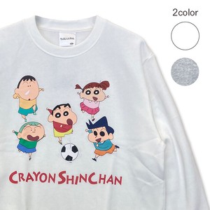 Sweatshirt Crayon Shin-chan Long Sleeves Sweatshirt Brushed Lining