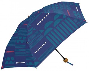 折畳雨傘 50cm サンド NAVY 【392／サンキューニ 特価】 S41002