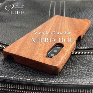 [LIFE] Wooden Case for XPERIA 10iii(マーク3)木製ケース