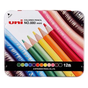 Mitsubishi uni Colored Pencils M 12-colors