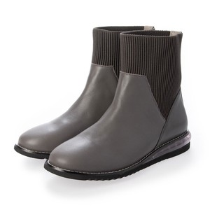 Mid Calf Boots Casual Genuine Leather 3-colors Autumn/Winter
