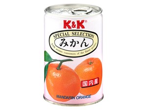 K&K みかん EO缶 4号缶 x24 【フルーツ缶詰】